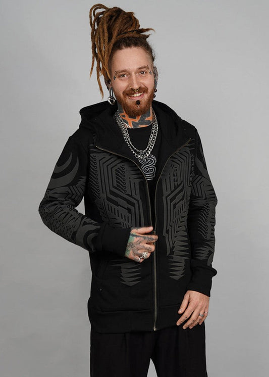 JETT Hooded Jacket In Black (7792428220468)