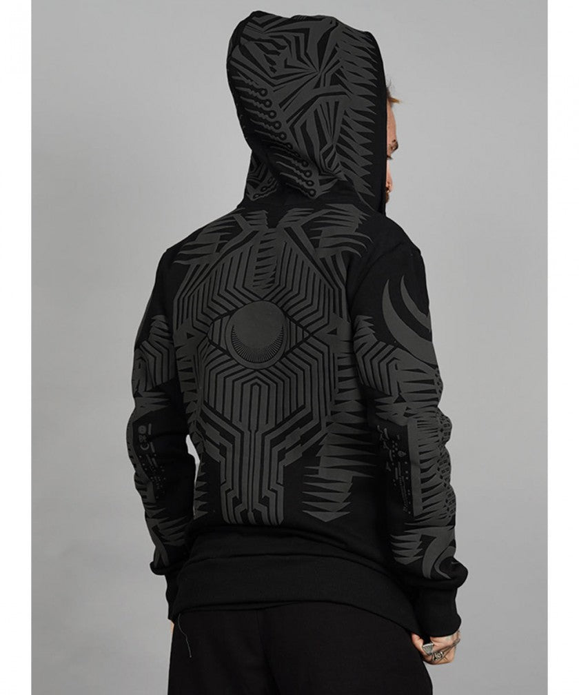 JETT Hooded Jacket In Black