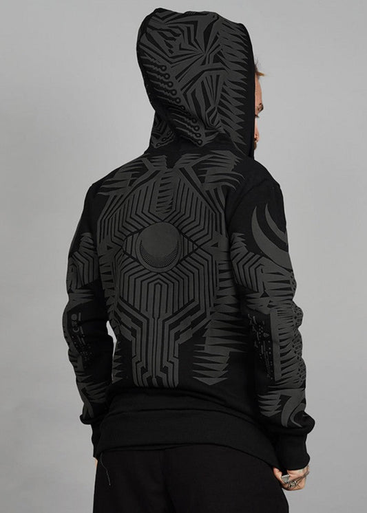 JETT Hooded Jacket In Black
