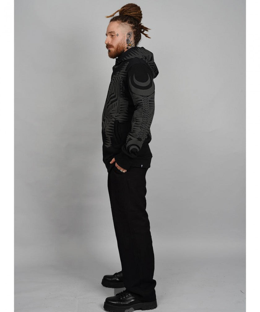 JETT Hooded Jacket In Black