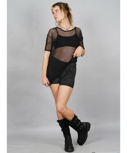REPTILIA Shorts In Black