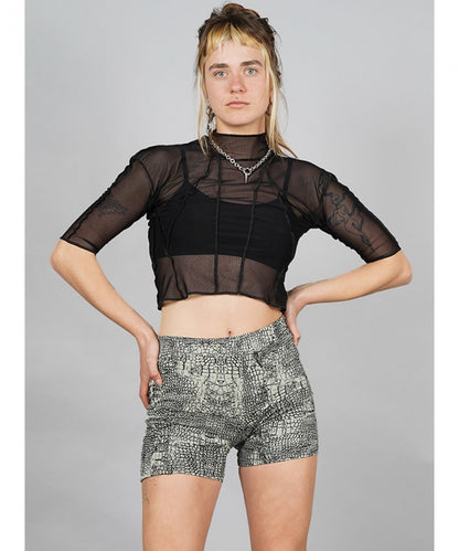 REPTILIA Shorts In Olive