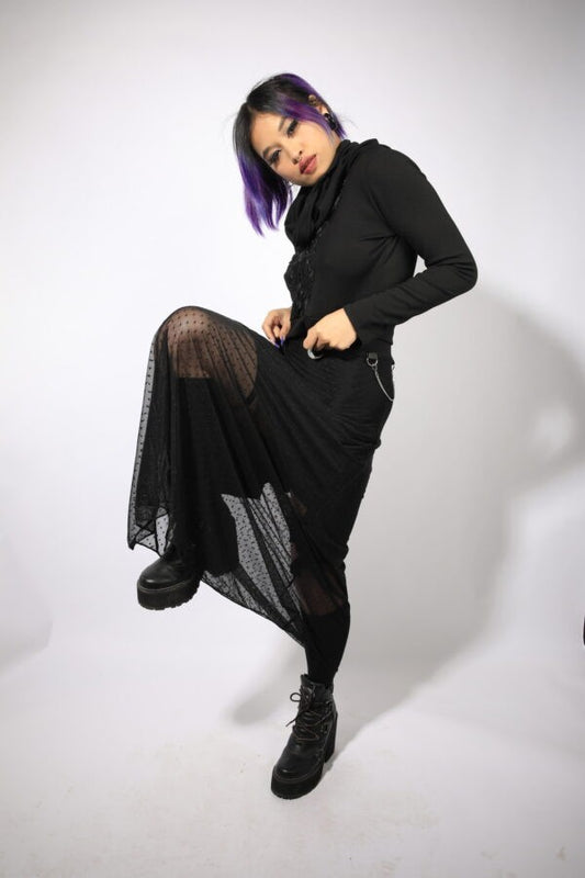 D.O.L MOON DOTS SKIRT