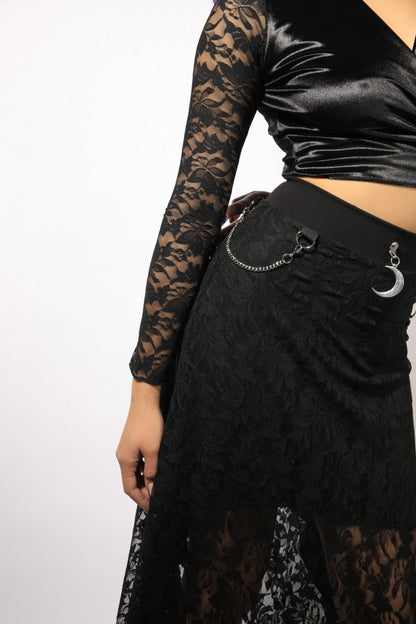 D.O.L MOON LACE SKIRT