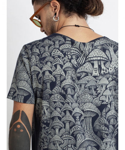 DEEP FOREST  T-Shirt In Blue