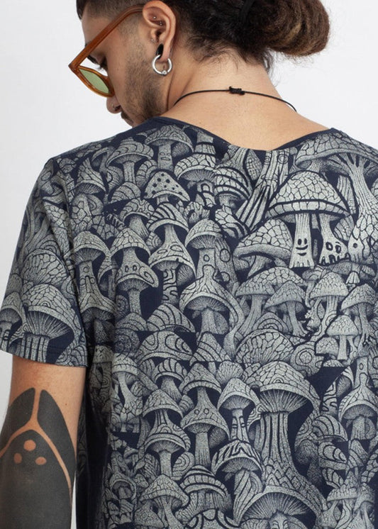 DEEP FOREST  T-Shirt In Blue
