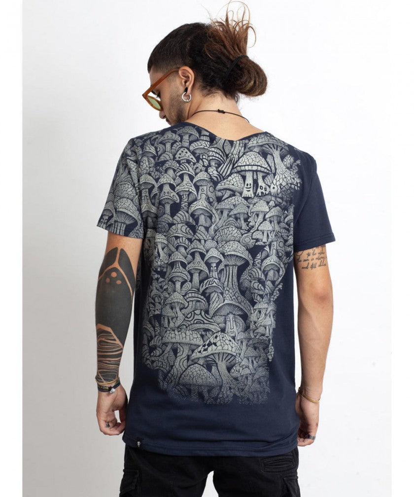 DEEP FOREST  T-Shirt In Blue