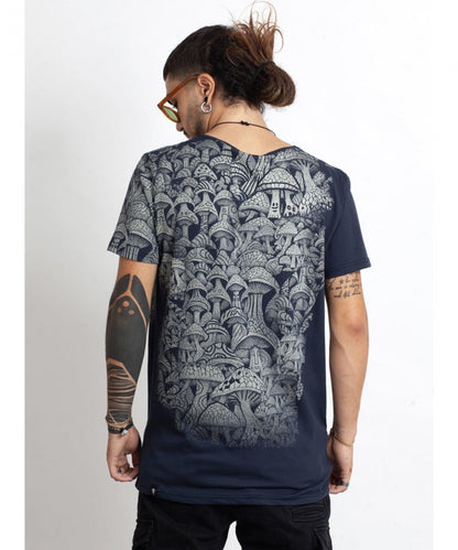 DEEP FOREST  T-Shirt In Blue