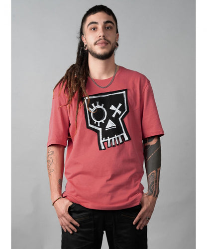 JOLLY ROGER T-Shirt In Red