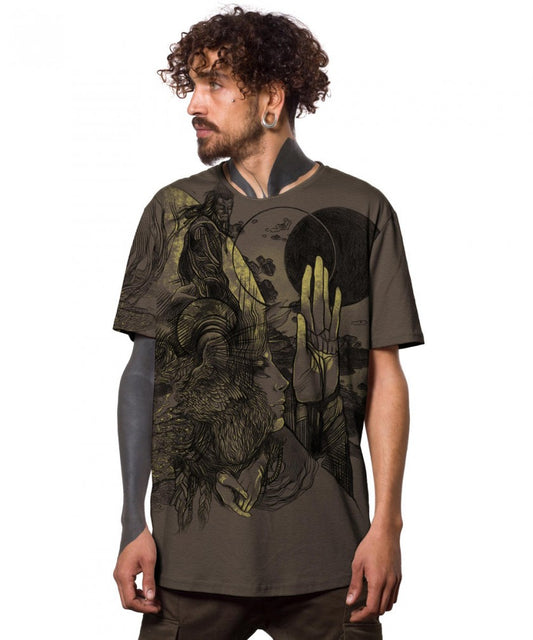 SARMATA V2 T-Shirt In Stone Mel
