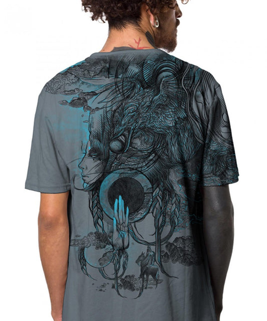 SARMATA V2 T-Shirt In Mid Grey