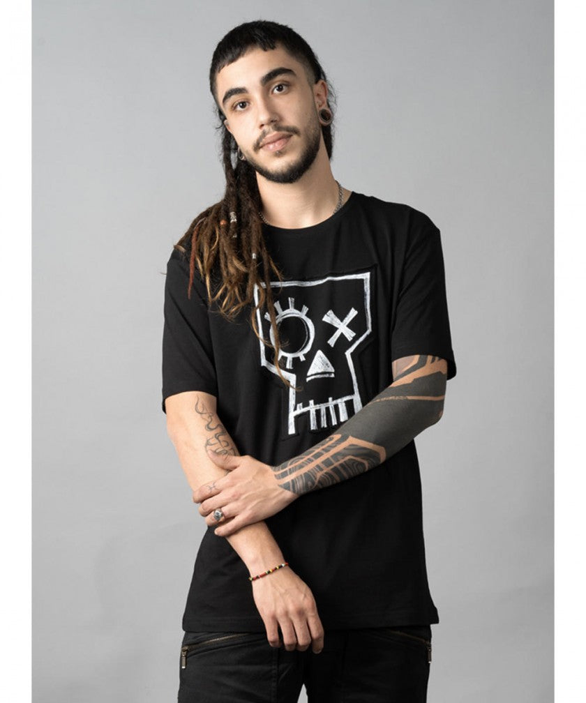 JOLLY ROGER T-Shirt In Black