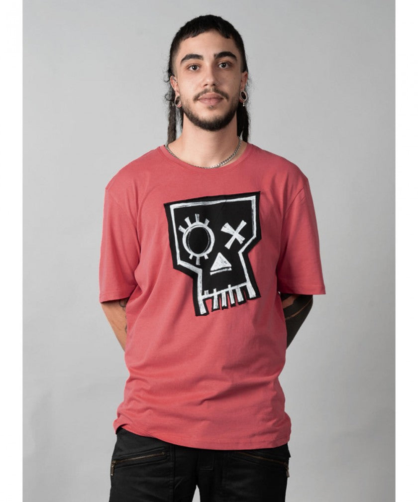 JOLLY ROGER T-Shirt In Red
