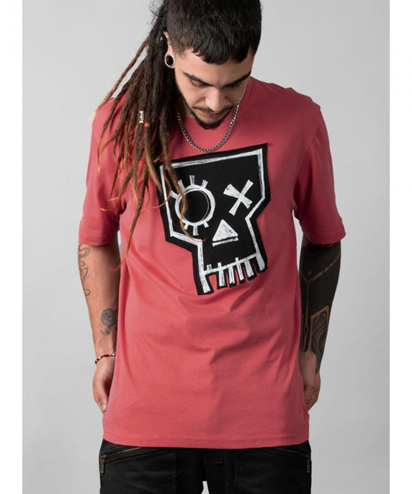 JOLLY ROGER T-Shirt In Red