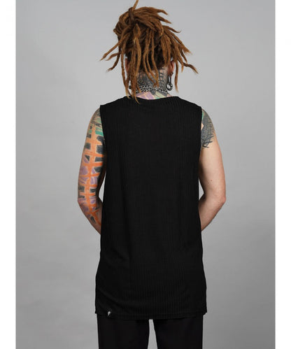 SHALVATA Tank Top In Black