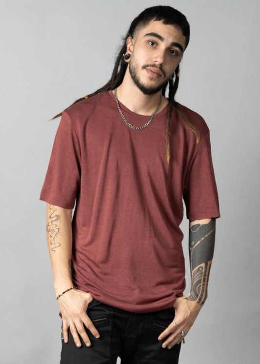 SAKAY BOTANICAL T-Shirt In Red