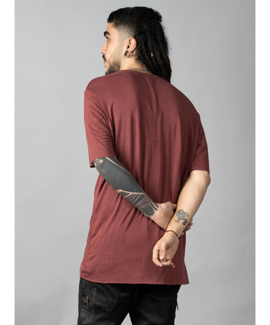 SAKAY BOTANICAL T-Shirt In Red