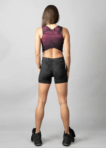 REPTILIA Shorts In Black