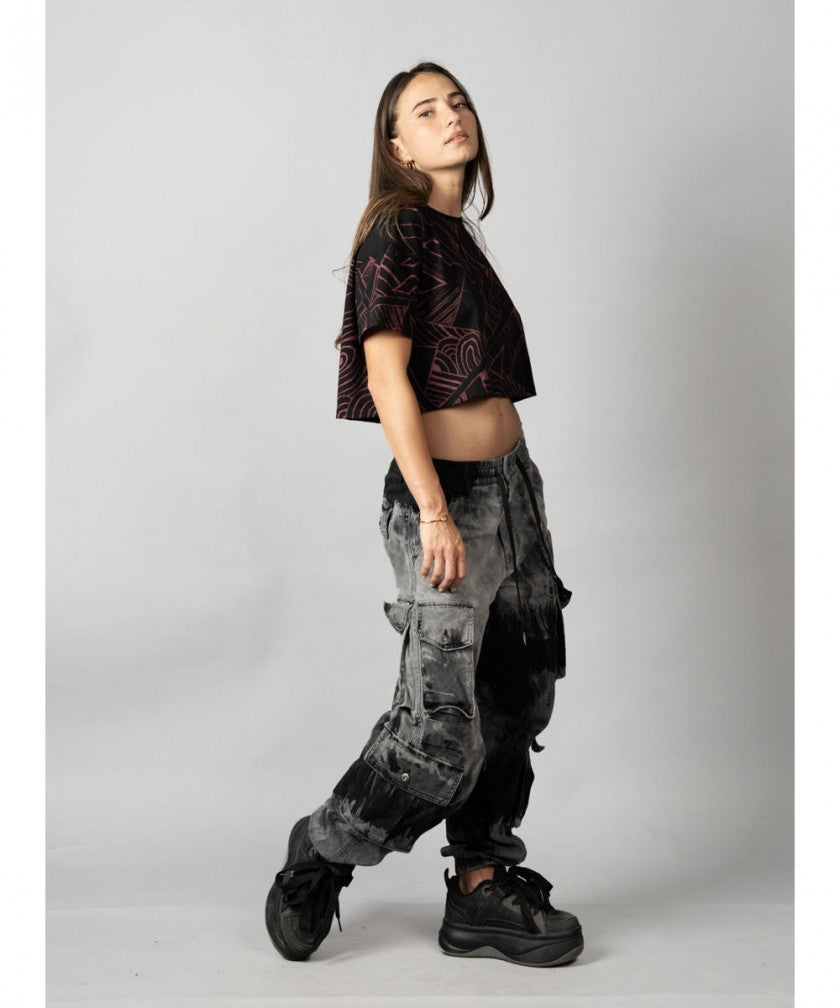 MOONA Crop Top In Black