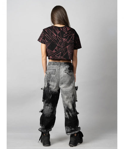 MOONA Crop Top In Black