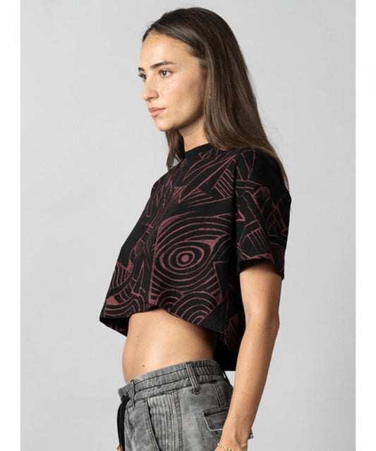 MOONA Crop Top In Black
