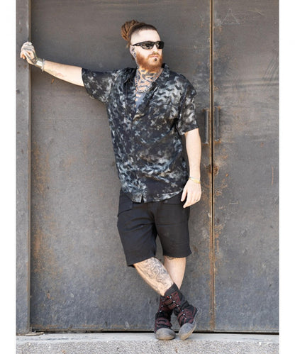 SENGOKU Short Sleeve Botton Shirt