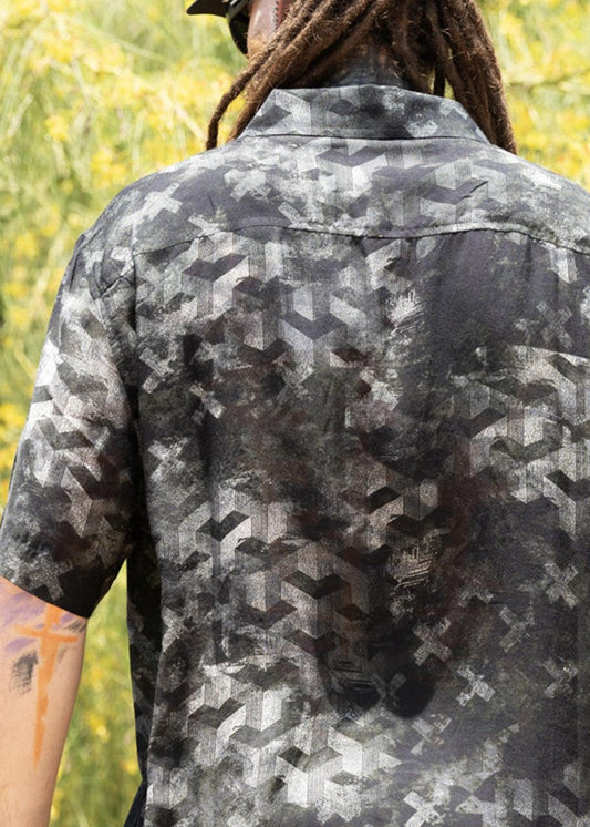 SENGOKU Short Sleeve Button Shirt