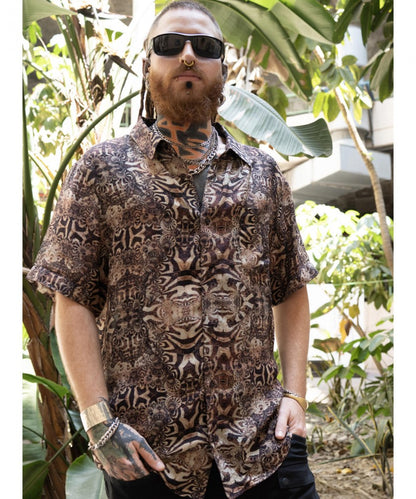 SOLARIS Short Sleeve Botton Shirt