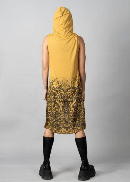 ASM Short Sleeve Tunic In Musterd