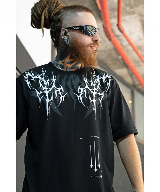 ACID PUNK T-Shirt In Black