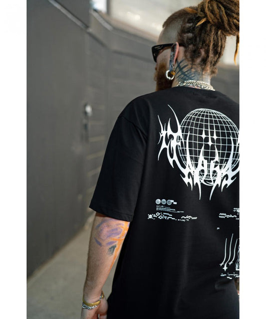 ACID PUNK T-Shirt In Black