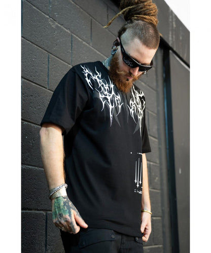 ACID PUNK T-Shirt In Black