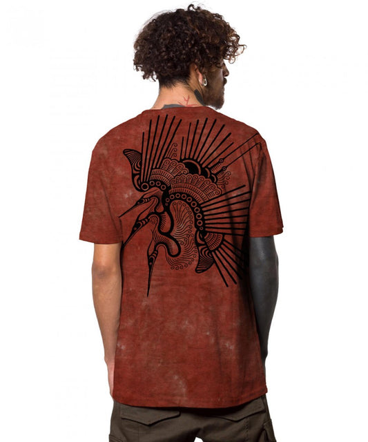 TSURU T-Shirt In Red