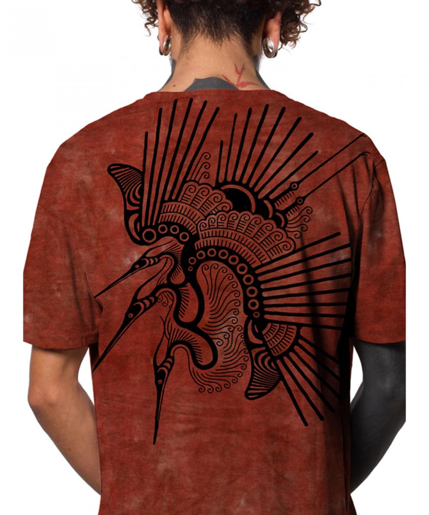 TSURU T-Shirt In Red