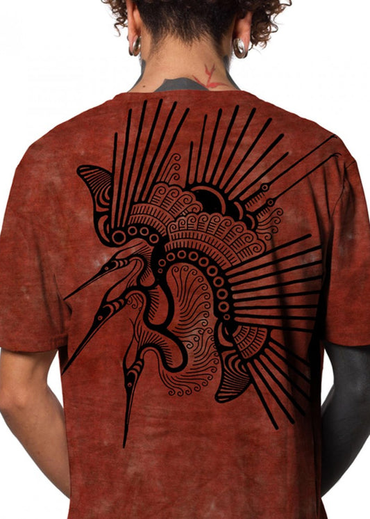 TSURU T-Shirt In Red