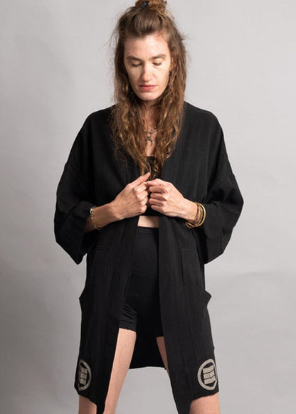 HOSHI WO Kimono In Black