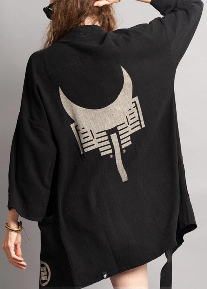 HOSHI WO Kimono In Black