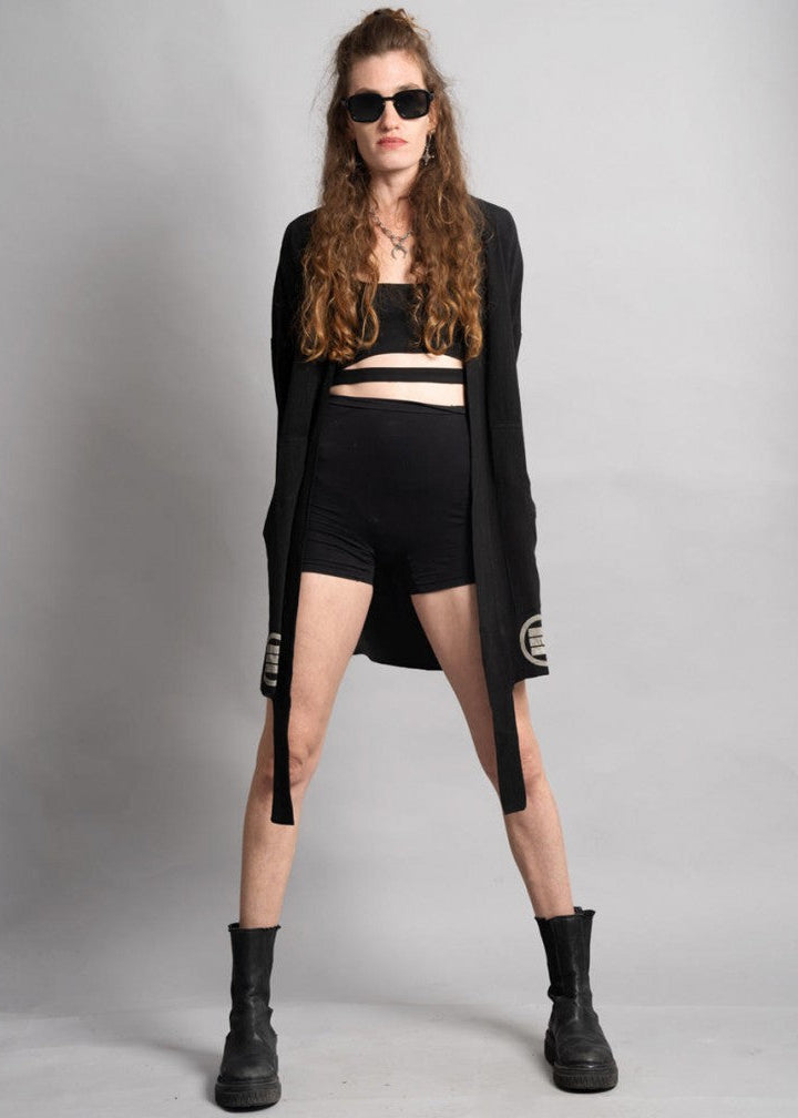 HOSHI WO Kimono In Black