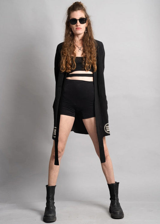 HOSHI WO Kimono In Black