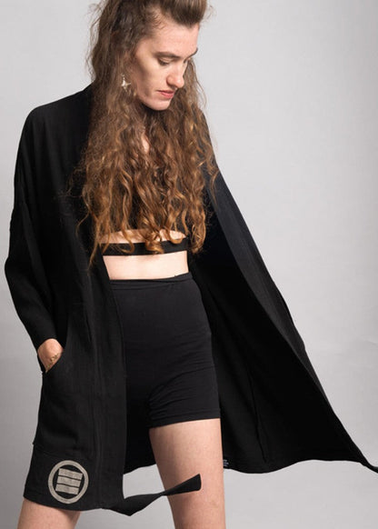 HOSHI WO Kimono In Black