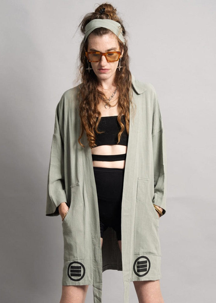 HOSHI WO Kimono In Grey