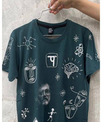BIG CITY LIFE T-Shirt In Botanical Green