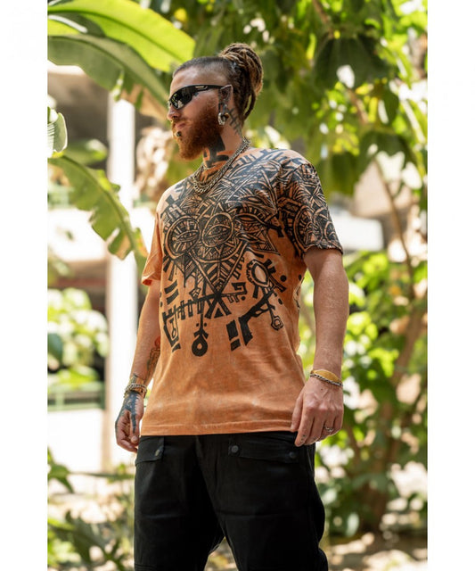 KATERBLU T-Shirt In Orange T.D