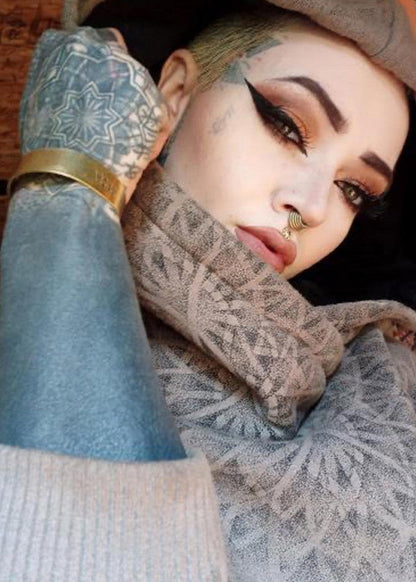 LOTUS Hood Sweat In Beige Mouline