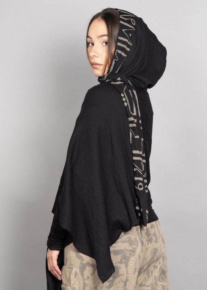 JAKA Cardigan In Black/Cream