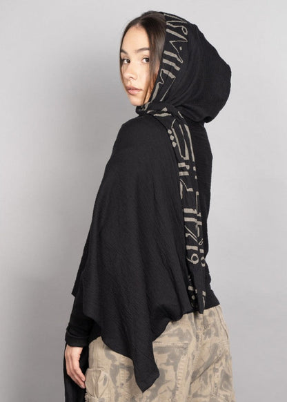 JAKA Cardigan In Black/Cream