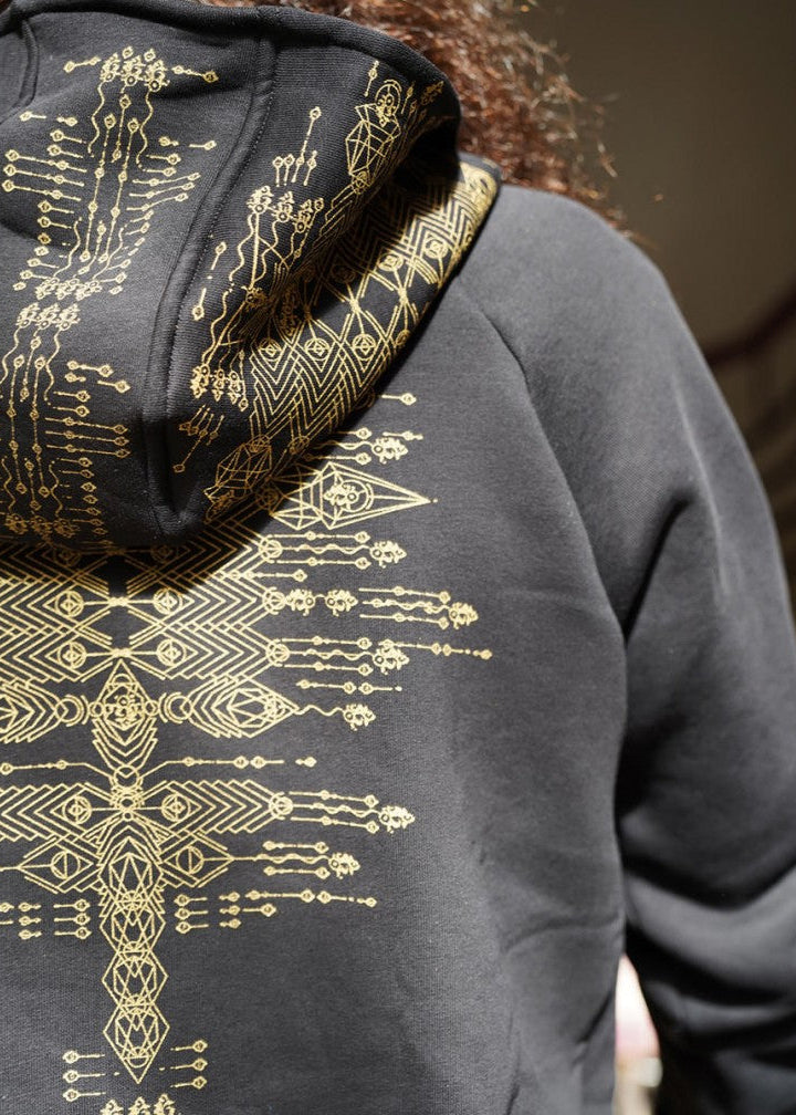 ASTARTA UNISEX Hooded Jacket In Black