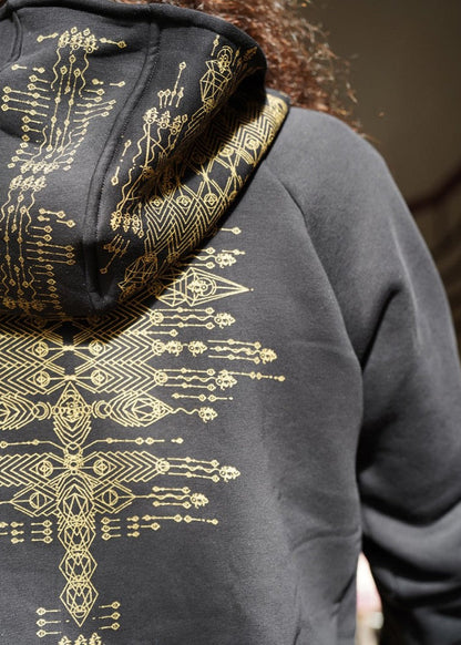 ASTARTA UNISEX Hooded Jacket In Black