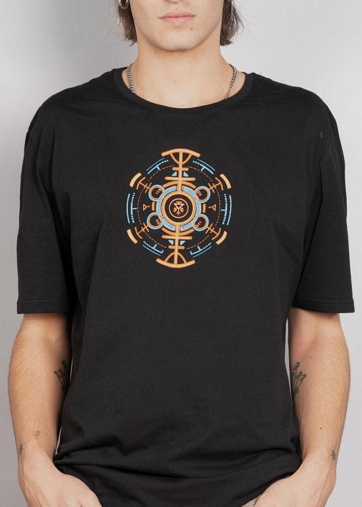 PSYCHOTOAD  T-Shirt In Black