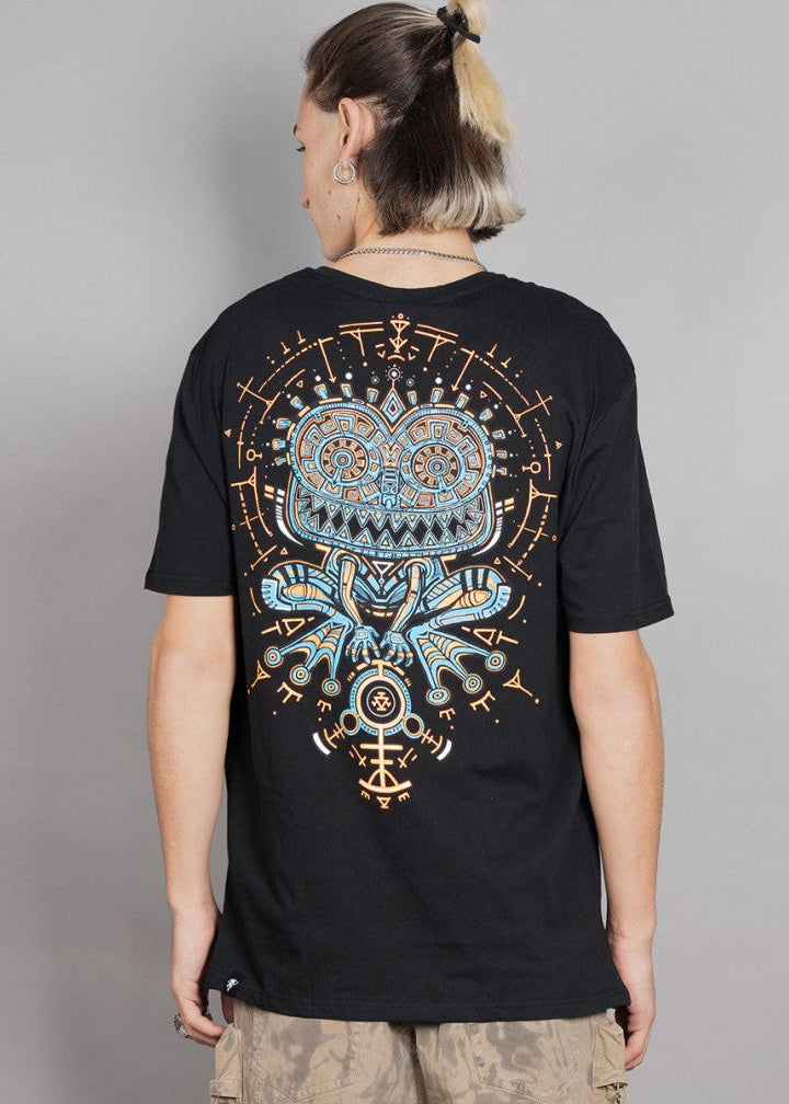 PSYCHOTOAD  T-Shirt In Black